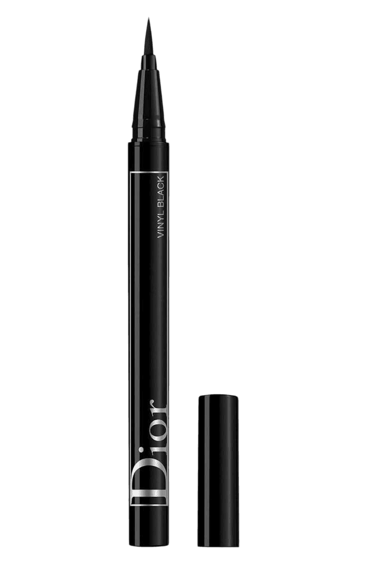 Matte black eye liner